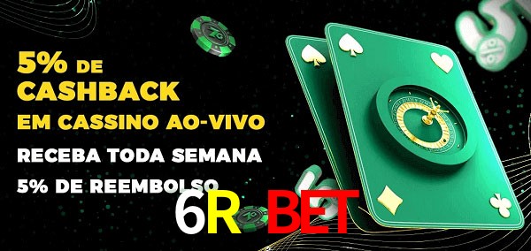 Promoções do cassino ao Vivo 6R Bet